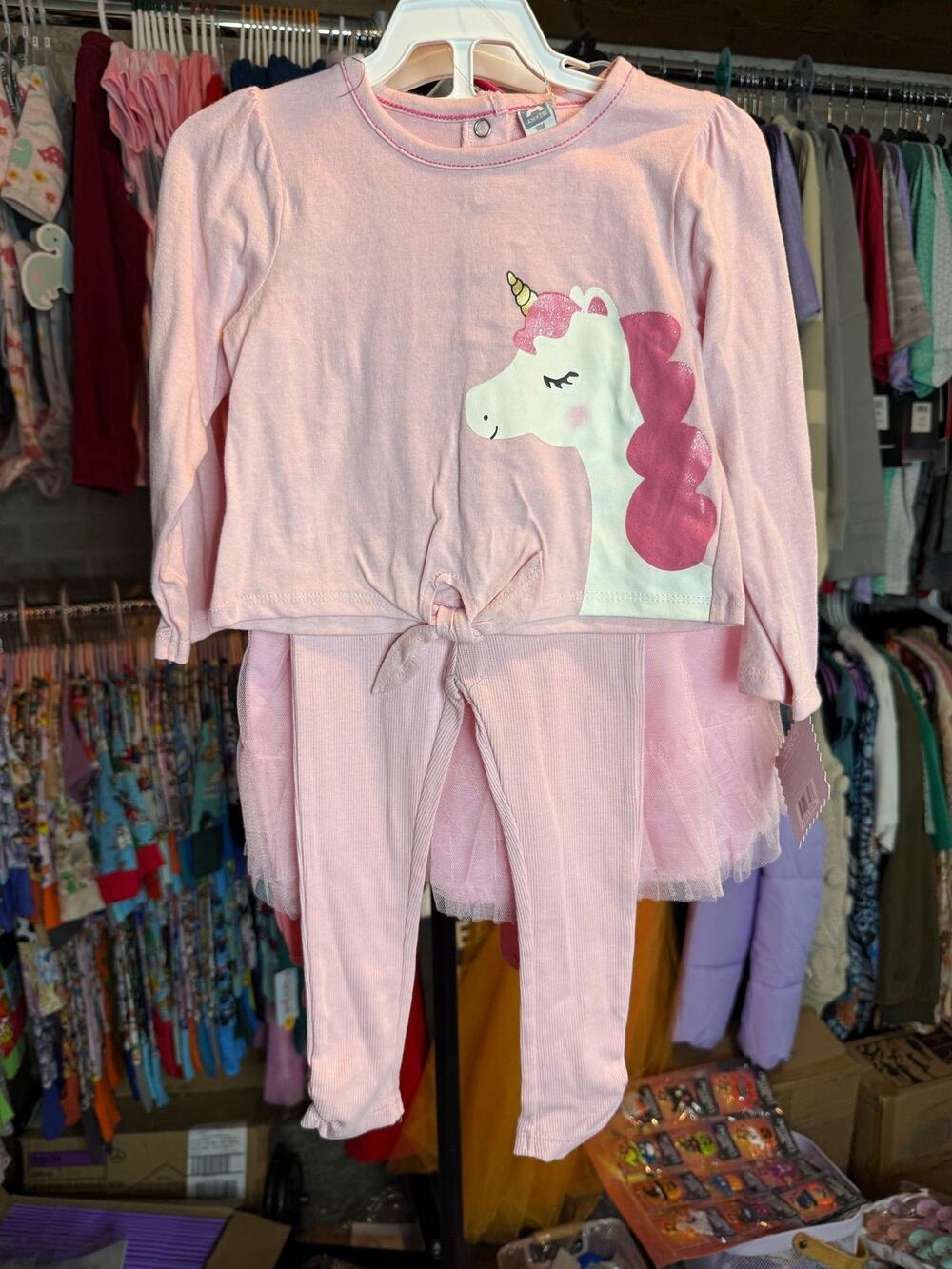 Copied - Unicorn 3 piece set NWT 12 Months
